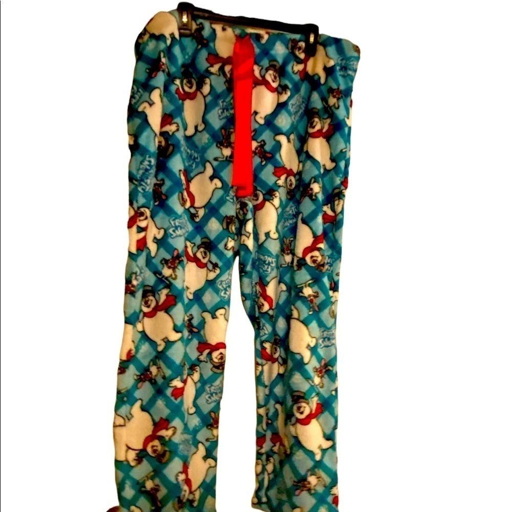 Frosty the Snowman women’s 3XL micro fleece pajamas pants
